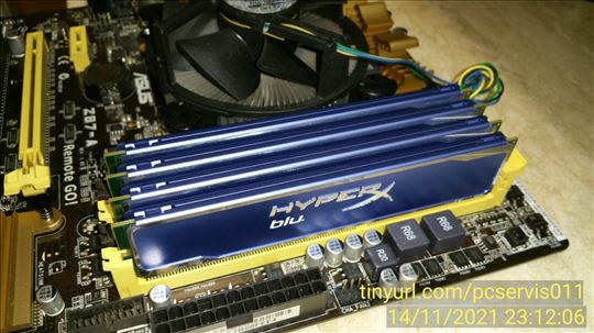 32GB Kingston DDR3 memorije, rade na 2200MHz!
