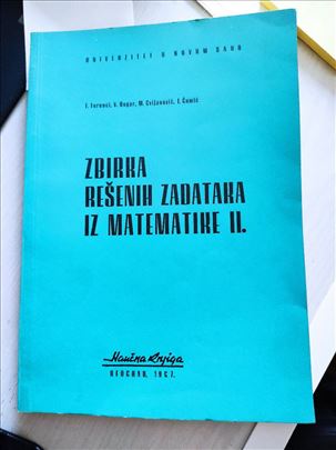 Ferenci Zbirka resenih zadataka iz matematike II
