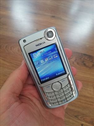 Nokia 6680 Sim Free 64mb silver oprema Srpski