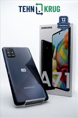 Samsung A71 6/128GB - Black (12 meseci garancije)
