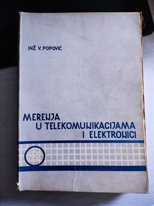 V.Popović,Merenja u telekomunikacijama i elektroni