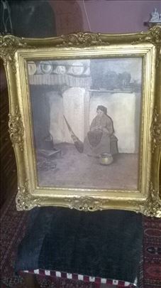 Holandska antikvarna slika - 80x70