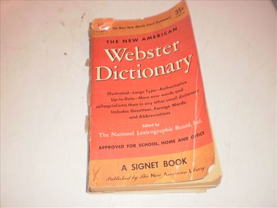 Webster rečnik engleski original najbolji