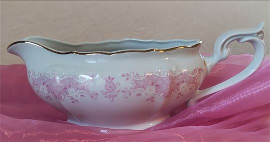 Starinska porcelanska sosijera (posuda za sosove) 