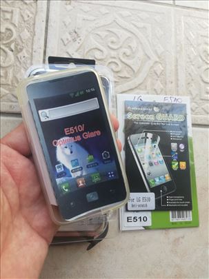 LG Optimus Hub E510 Silikon+zastita