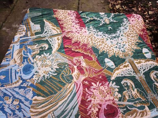 Retro prekrivac Seherzada od svilenog goblen platn