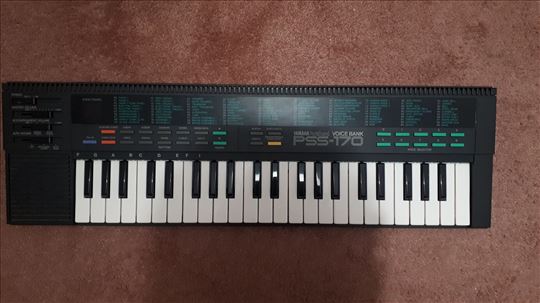 YAMAHA PortaSound PSS-170 klavijatura/ sintisajzer