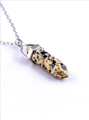 Visak ogrlica od dalmatinskog jaspisa 