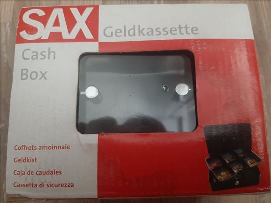 Metalna kutija kasa sef za novac SAX Austrija