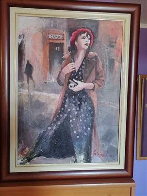 Uspomene -  R. Vojnović - Dim 50X70 cm 