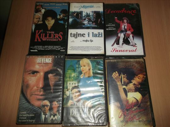 50 filmova na originalnim VHS kasetama