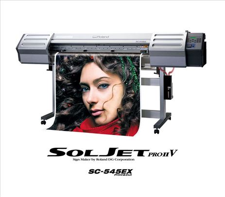 Roland pro II SC-545EX eco-solvent print/cut