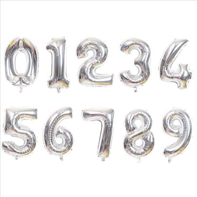 Baloni za rodjendane brojevi 80 cm