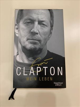 Eric Clapton Mein leben (signirano)