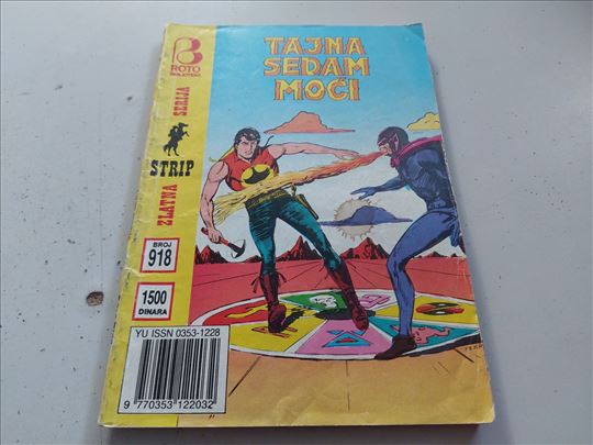 Tajna sedam moći Zlatna serija strip broj 918