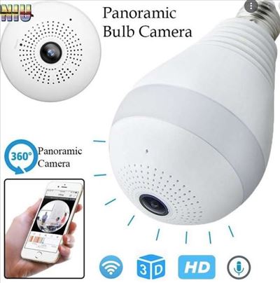 Skrivena WIFI IP kamera sijalica / radi preko app