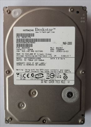 Hard disk 320GB Hitachi 3.5" - poklon kabl