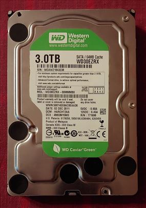 Western Digital Green 3TB hard disk