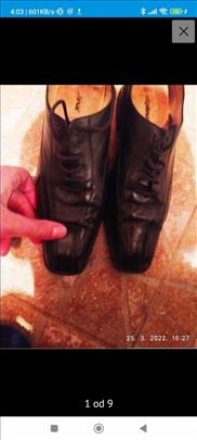 Alpina crne kožne cipele