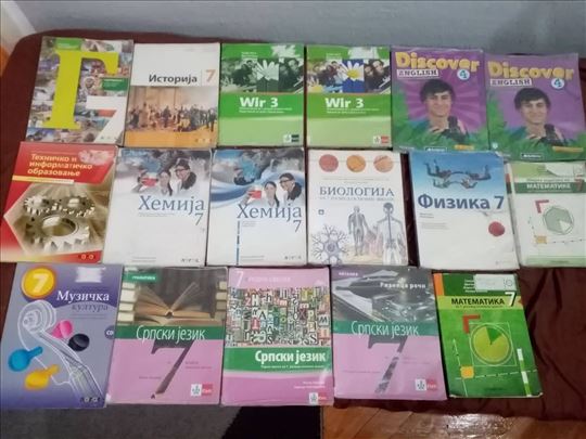 Knjige za 5, 6, 7 i 8. razred