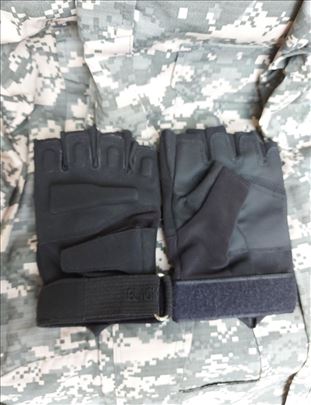 USA Gloves Protective,Black Hawk, Black, bez prsti