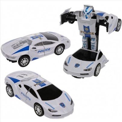 Transformers Robot Policijski Auto nov Akcija