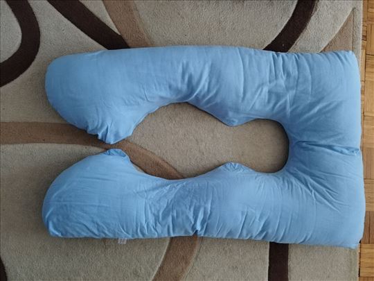 Jastuk za trudnice plus poklon plava jastučnica 