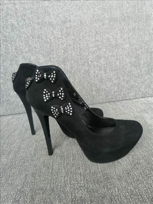 Crne elegantne cipele br.38