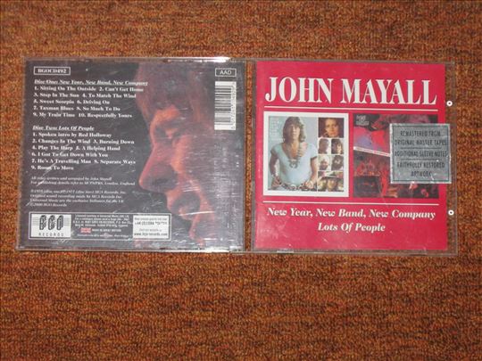John Mayall , dupli CD