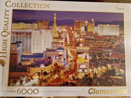 Puzle - Slagalica Clementoni Las Vegas 6000 delova