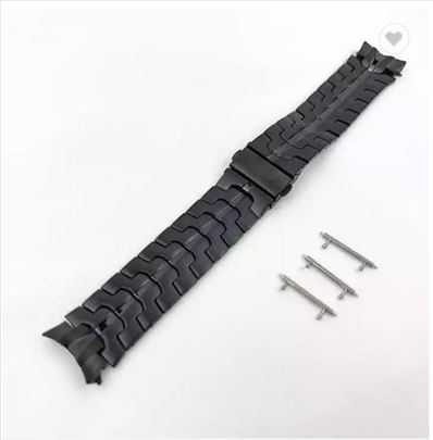Crna metal premijum Samsung watch 4/5/5pro