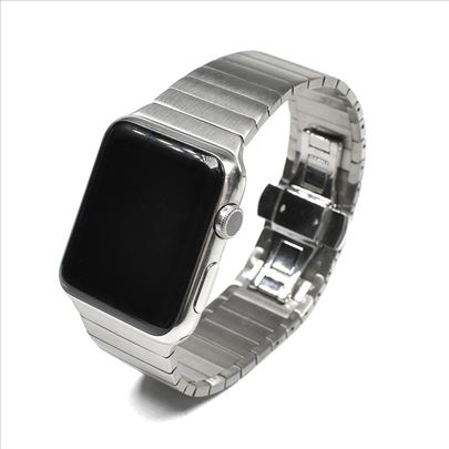 Metalna siva premijum narukvica Apple watch 42/44