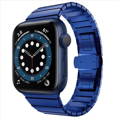 Plava metalna narukvica 42/44/45 mm Apple watch
