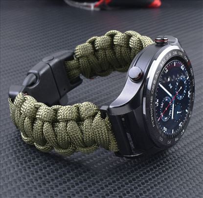 Pletena narukvica 22mm zelena Samsung,Huawei watch