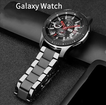 Polu mat metalna narukvica 22mm Samsung watch 3  