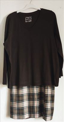 Silbo karo suknja vel. XL