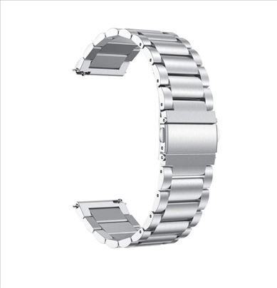 Siva metalna narukvica 20/22mm Samsung watch 42/46