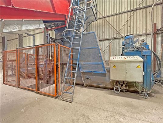 Presa, Baler Bollegraaf, type HBC 50, 55t pressing