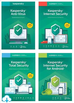 Kaspersky Antivirus/Internet/Total Security-(PC/Mo
