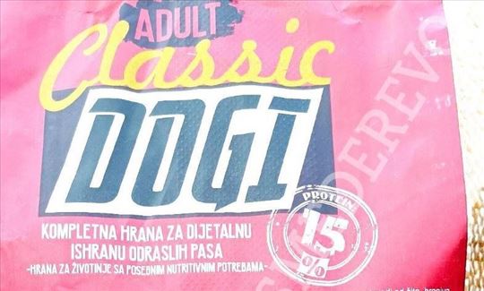 Dogy classic granule za pse 30kg