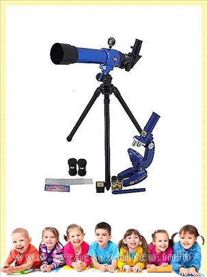 Teleskop I mikroskop za male naučnike 