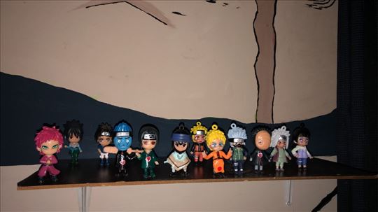 Figurice i privesci Naruto likova