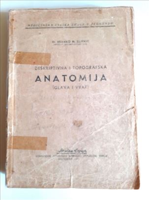 Deskriptivna i topog. anatomija- glava i vrat,1948