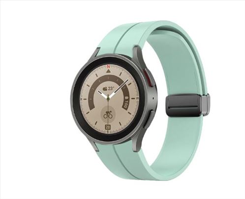 Svetlo zelena silikonska narukvica Samsung watch 5