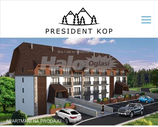 Prodaja apartmana President Kop na Kopaoniku