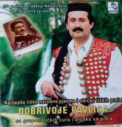 CD Dobrivoje Pavlica Najljepše narodne pjesme i ob