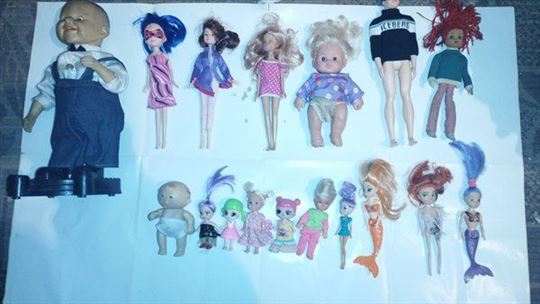 Lutke za devojcice 17 komada