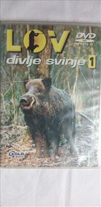 Dvd :Lov na  divlje svinje I i II trajanje po 70 m