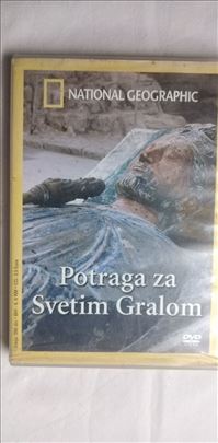 Dvd :Potraga za  Svetim Gralom,legenda  53 min. hr