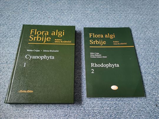 Flora algi Srbije I i II - Jelena Blaženčić